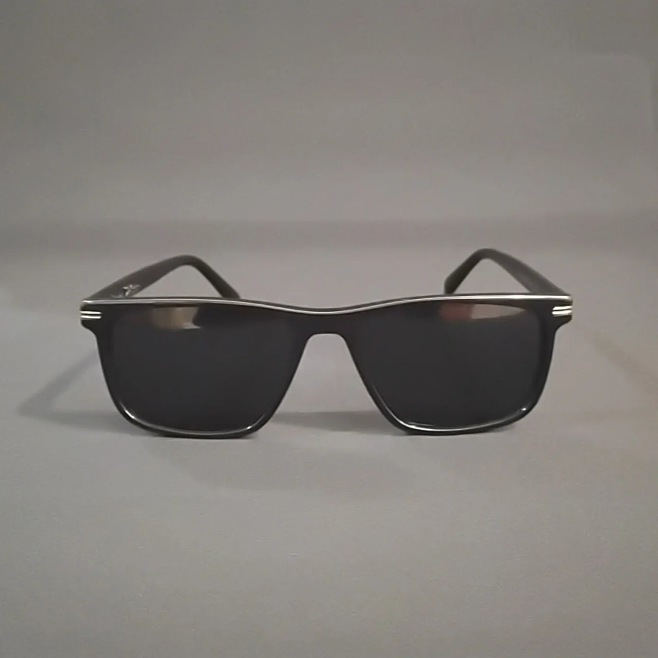 James Watson Wayfarer Sunglasses - Midnight Black