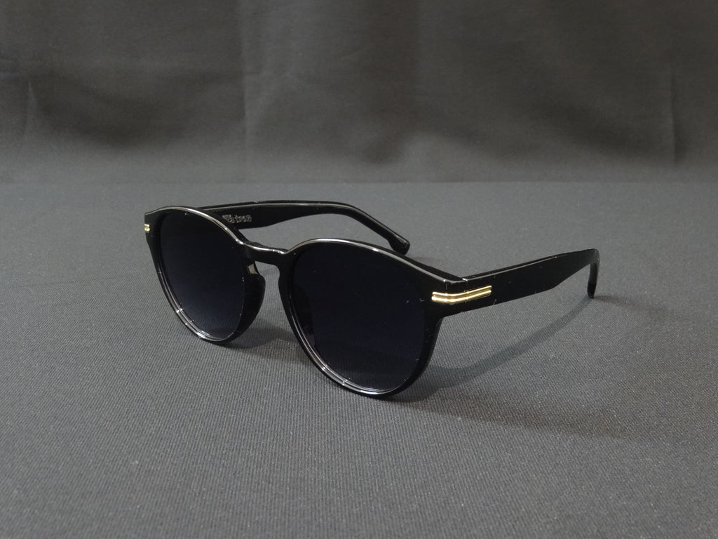 James Watson Classic Salon Sunglasses - Shaded Midnight Black