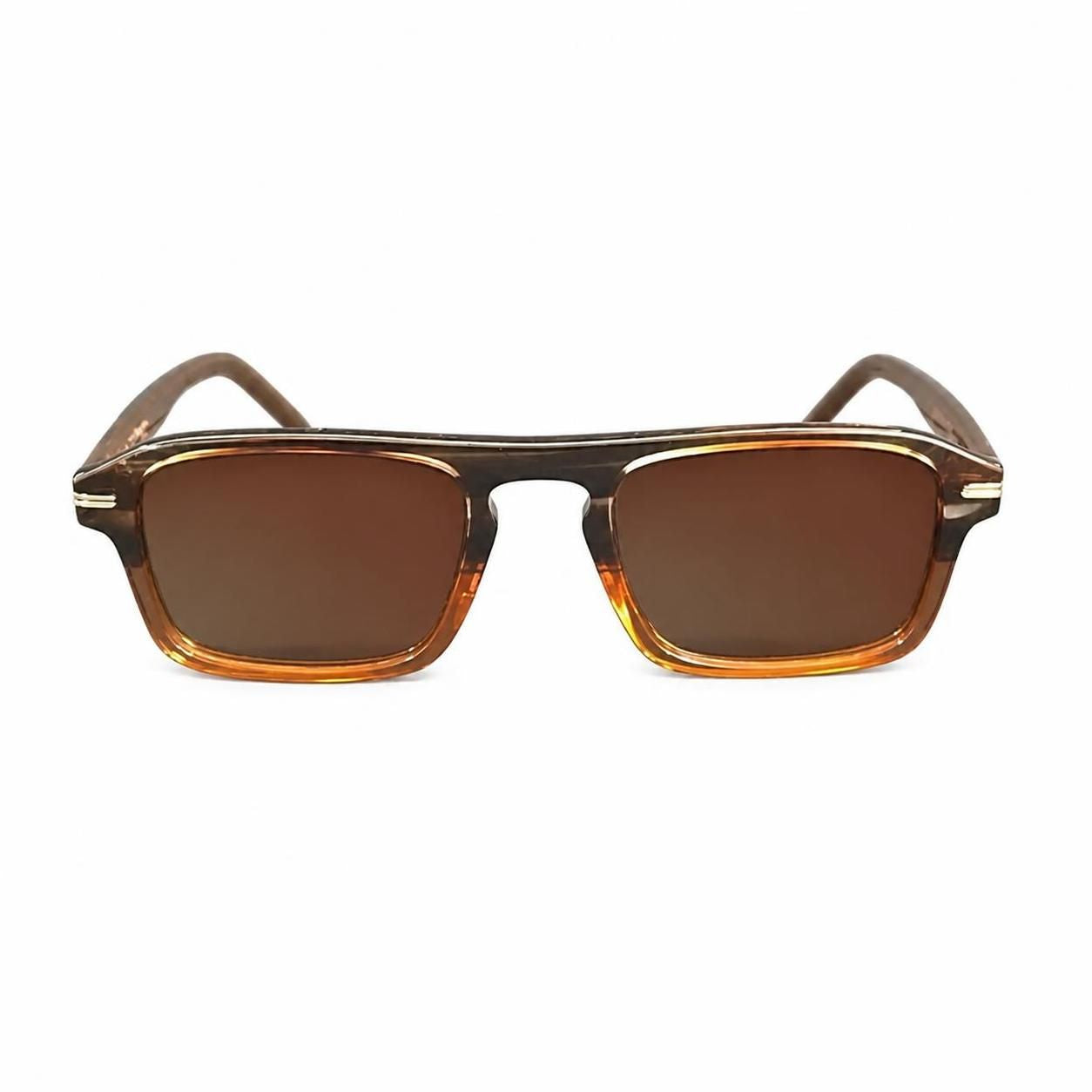 James Watson Modern Racer Sunglasses - Eucalyptus Brown
