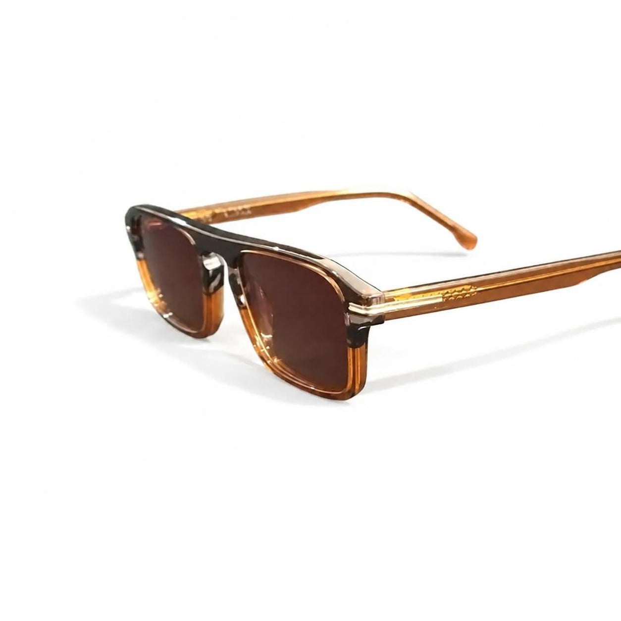 James Watson Modern Racer Sunglasses - Eucalyptus Brown