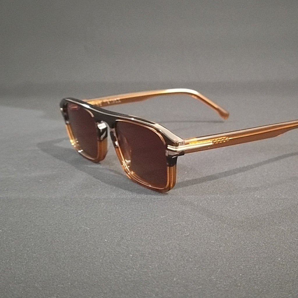 James Watson Modern Racer Sunglasses - Eucalyptus Brown