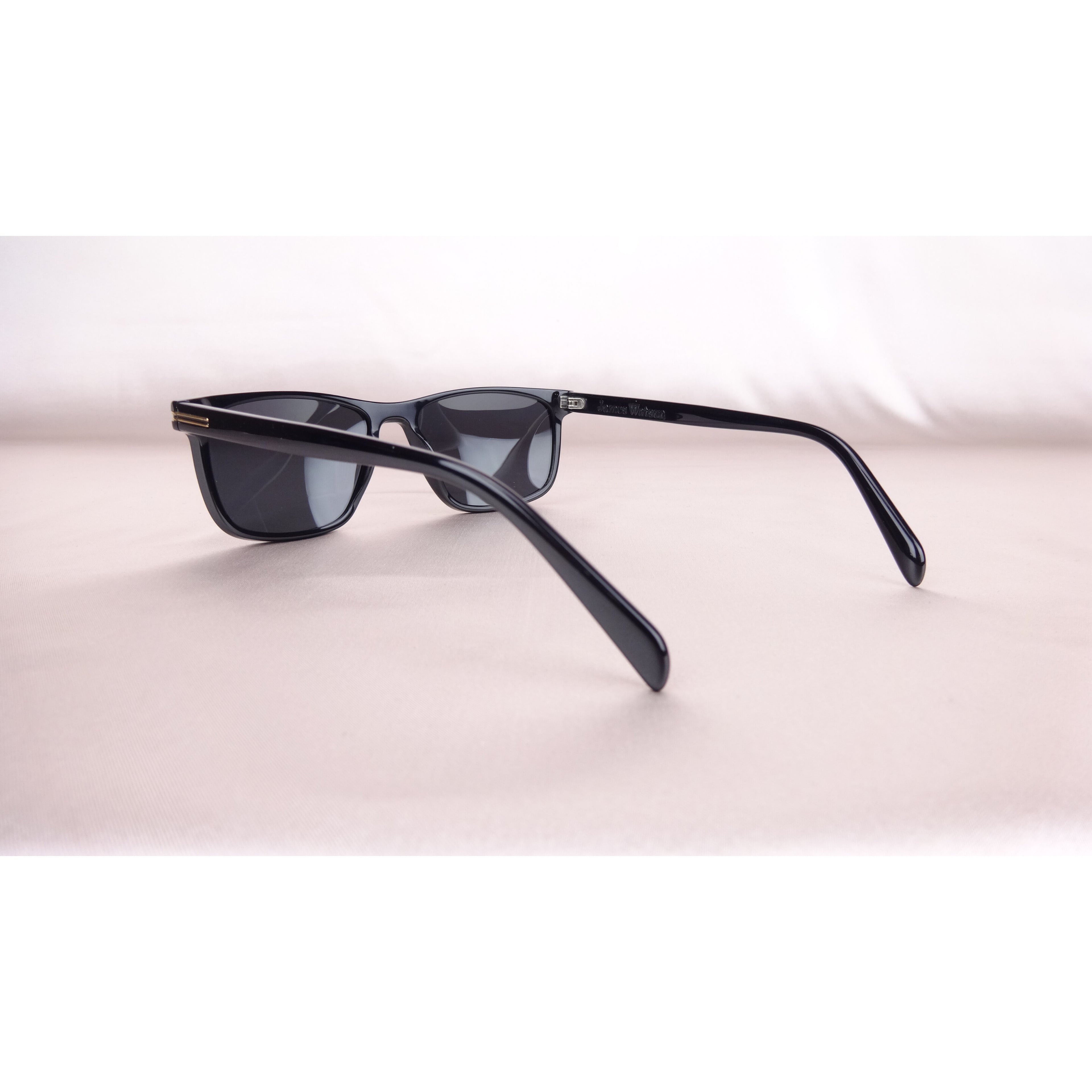 James Watson Classic Wayfarer - Midnight Black - Polarised
