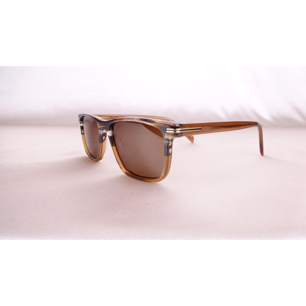 James Watson Classic Wayfarer - Eucalyptus Brown - Polarised