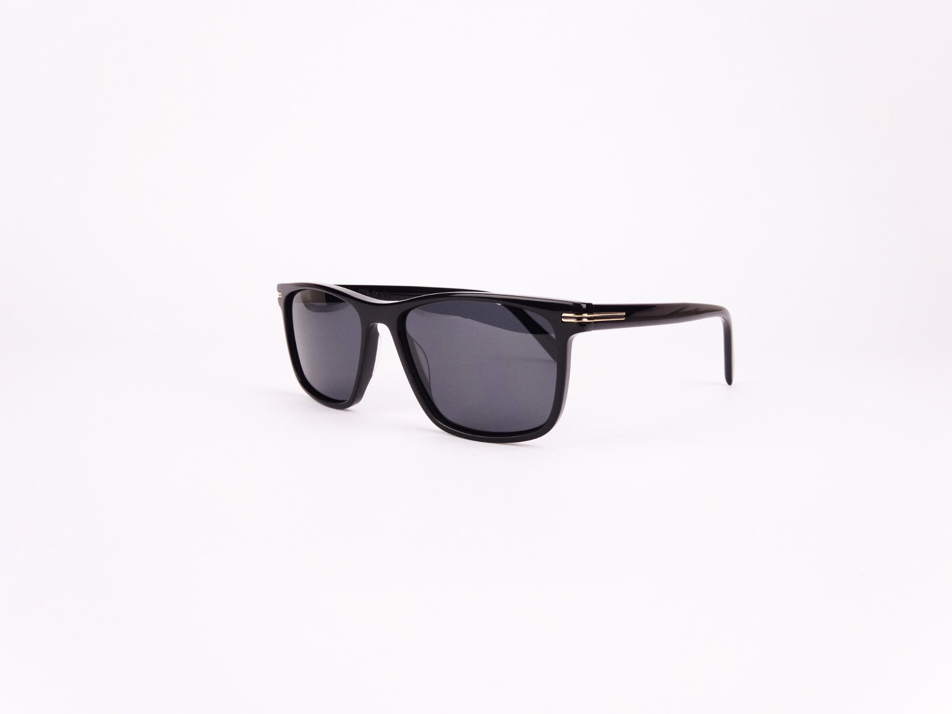 James Watson Classic Wayfarer - Midnight Black - Polarised