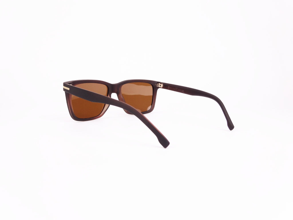 James Watson Large Wayfarer - Matte Brown - Polarised