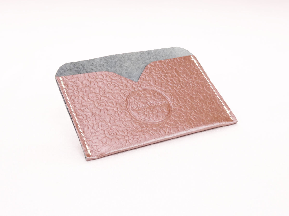 Pocket Wallet - Floral Brown