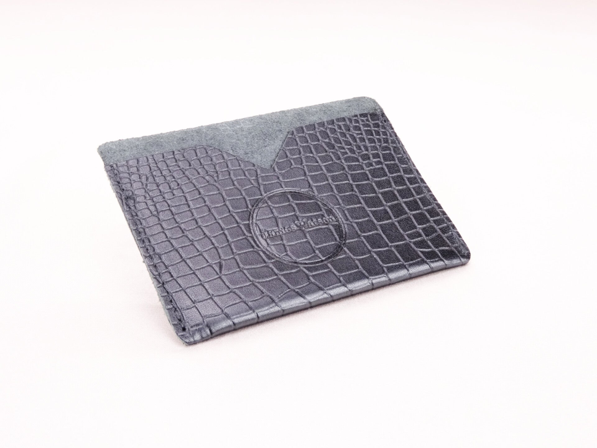 Pocket Wallet - Black Reptile