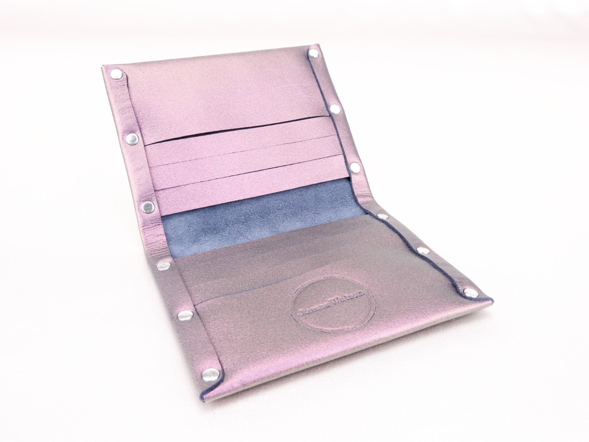Bantam 8 Wallet - Metallic Rose Gold