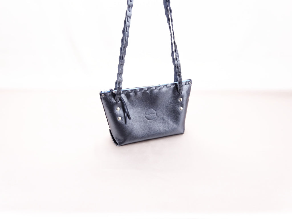 James Watson Handbag - Metallic Grey