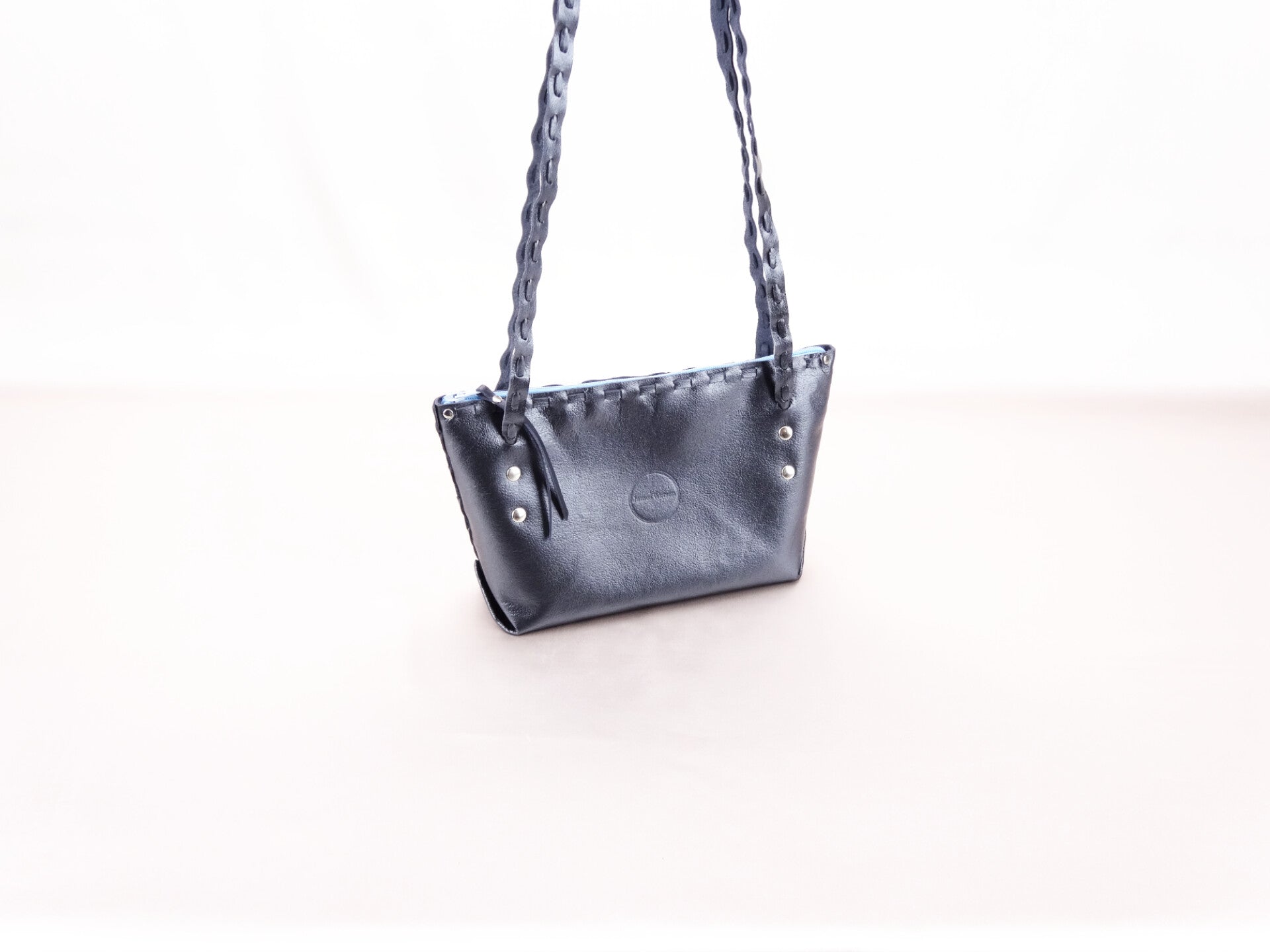 James Watson Handbag - Metallic Grey