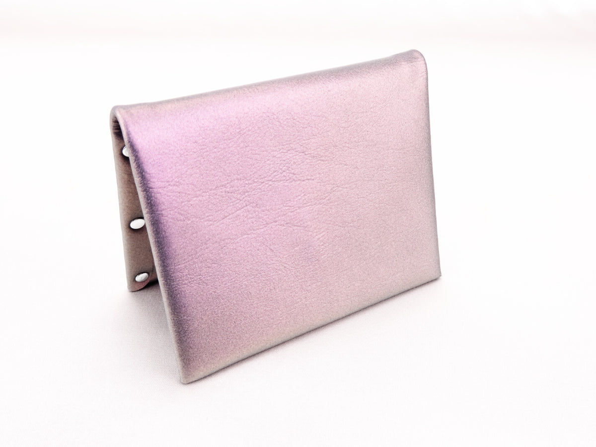 Bantam 8 Wallet - Metallic Rose Gold