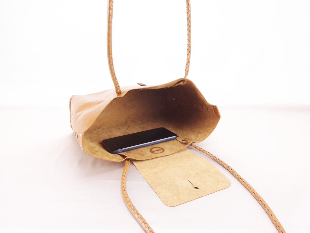 James Watson Tote - Saddle Tan
