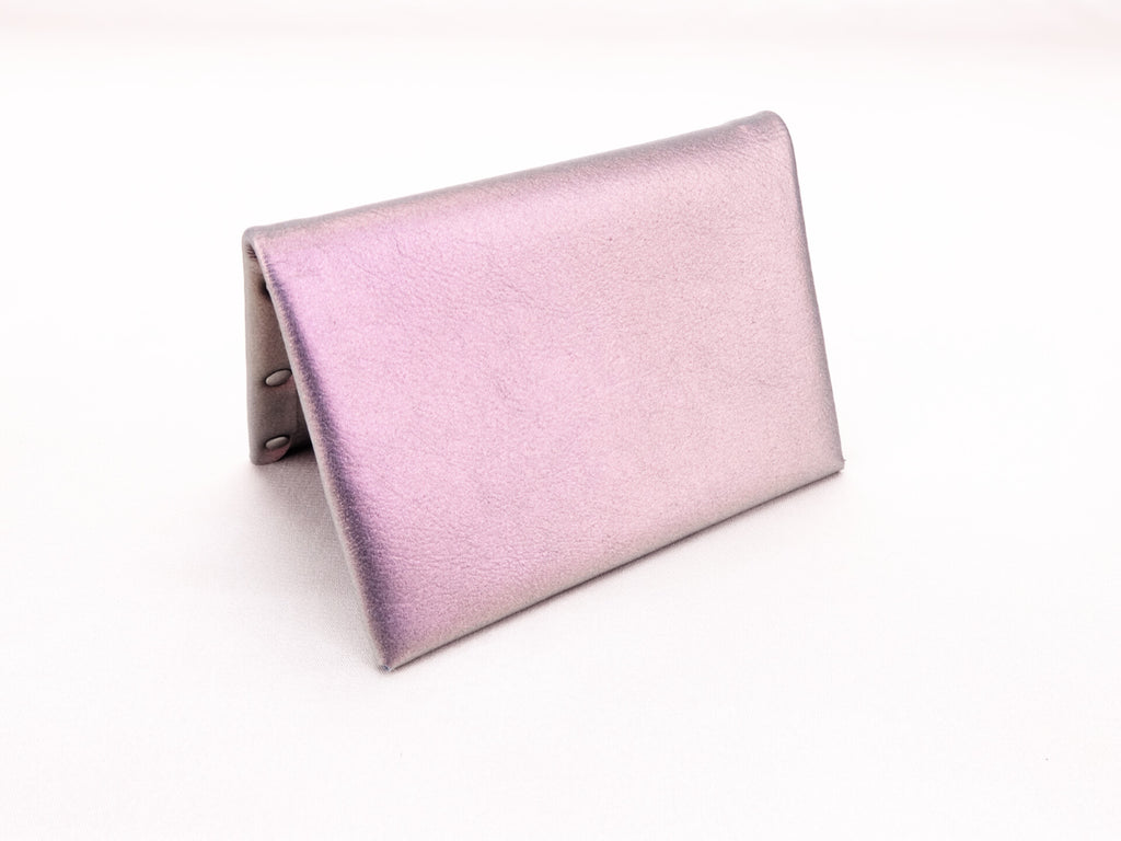 Bantam 6 Wallet - Metallic Rose Gold