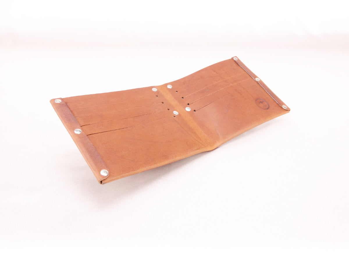 8 Pocket Wallet - Whiskey Tan - Unique 1 of 1