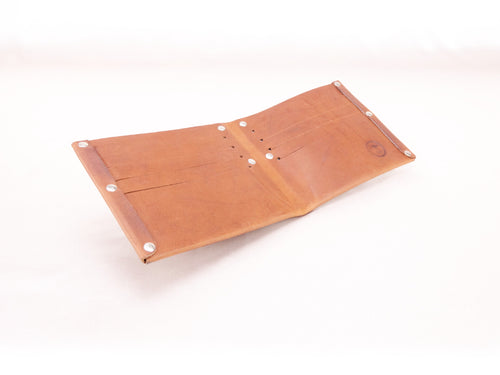 8 Pocket Wallet - Whiskey Tan - Unique 1 of 1