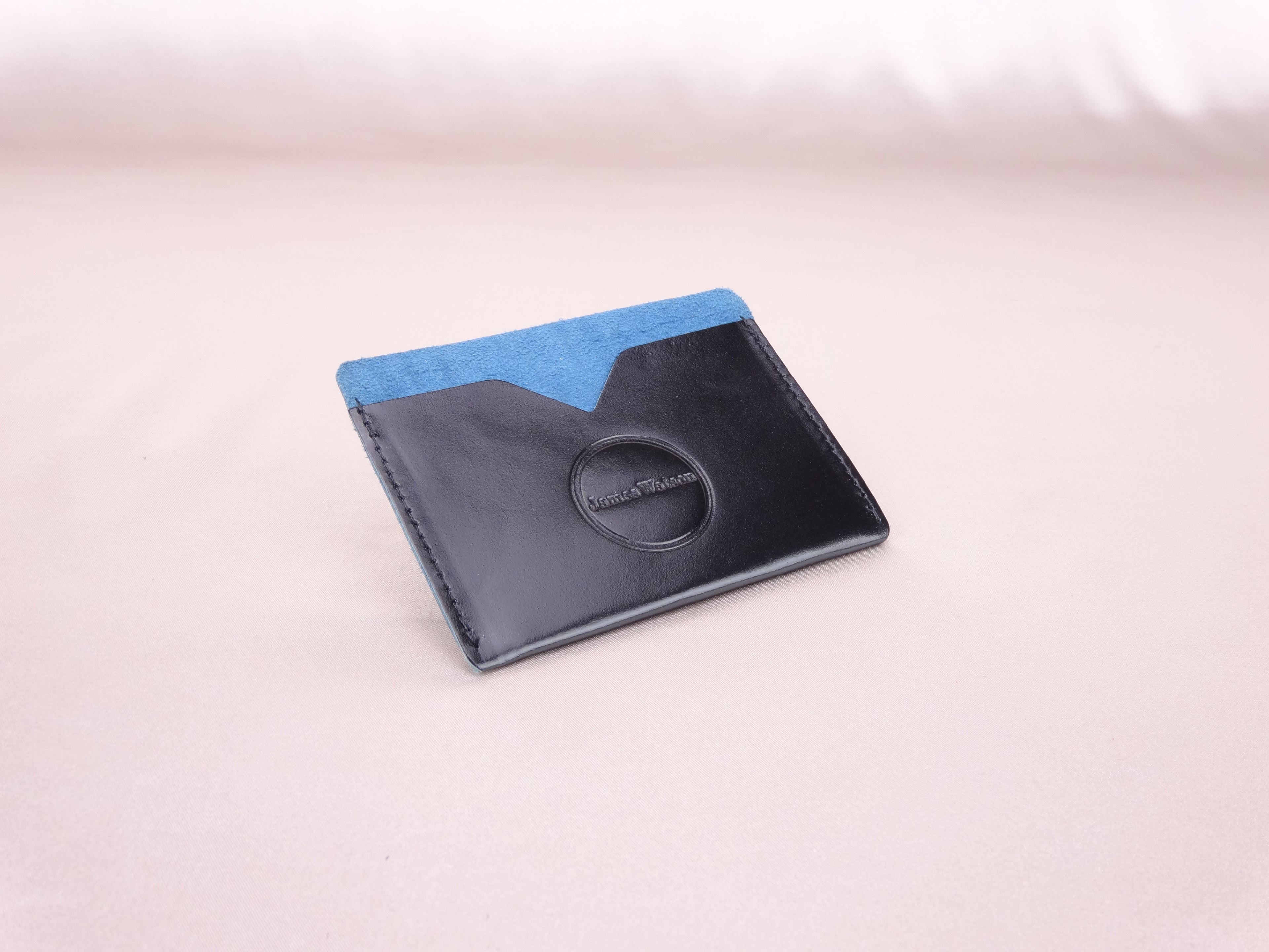 Pocket Wallet - Satin Black (Blue)
