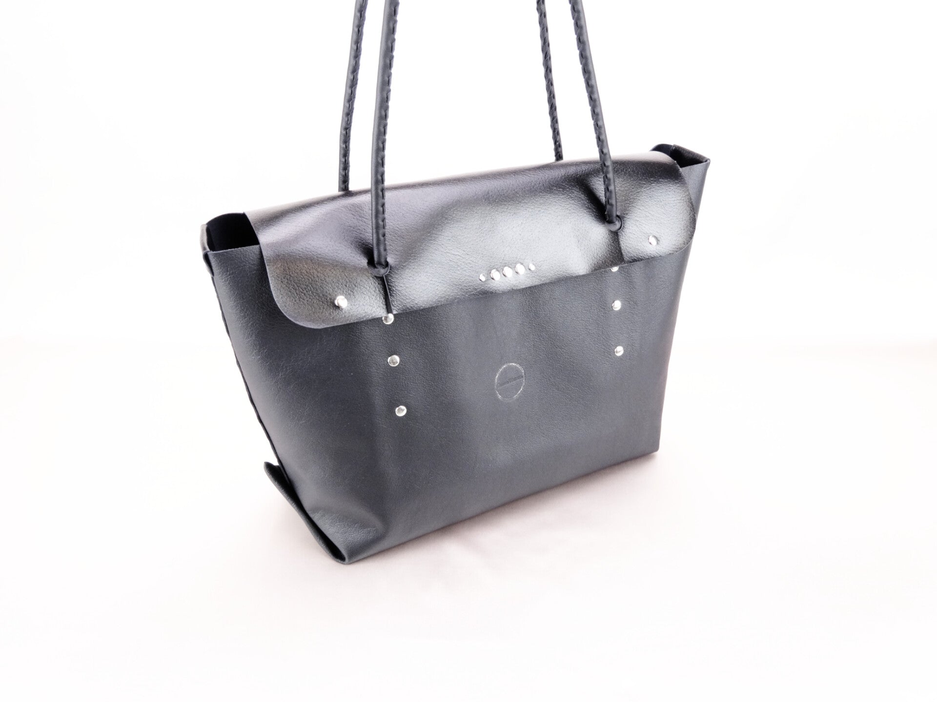 James Watson Soft Satchel - Matte Black