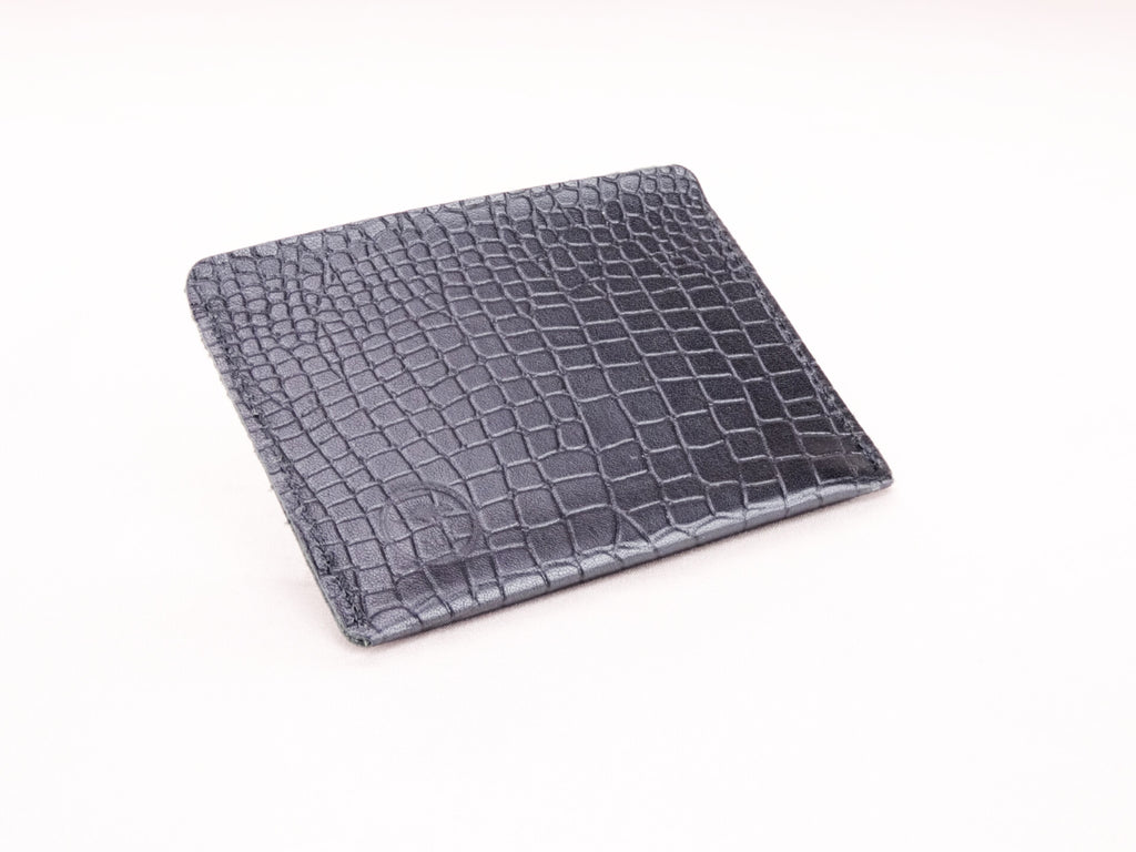Pocket Wallet - Black Reptile