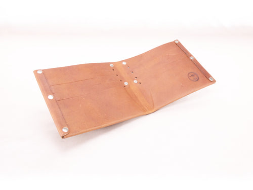8 Pocket Wallet - Whiskey Tan - Unique 1 of 1