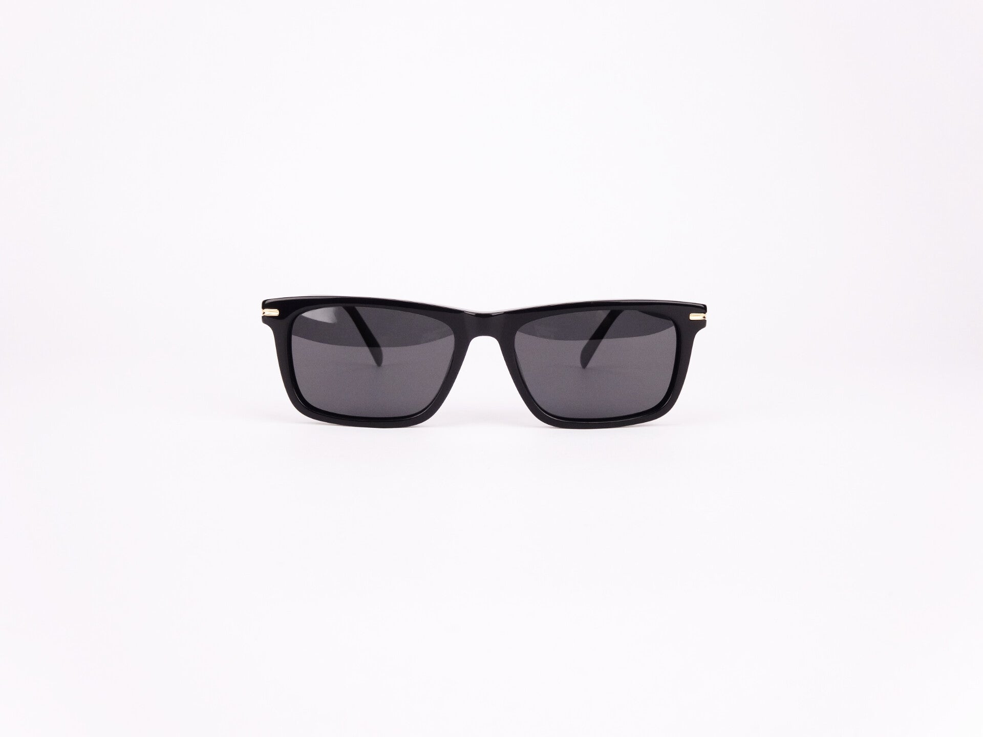James Watson Modern Wayfarer - Midnight Black - Polarised