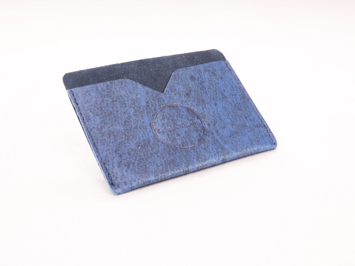 Pocket Wallet - Patterned Blue