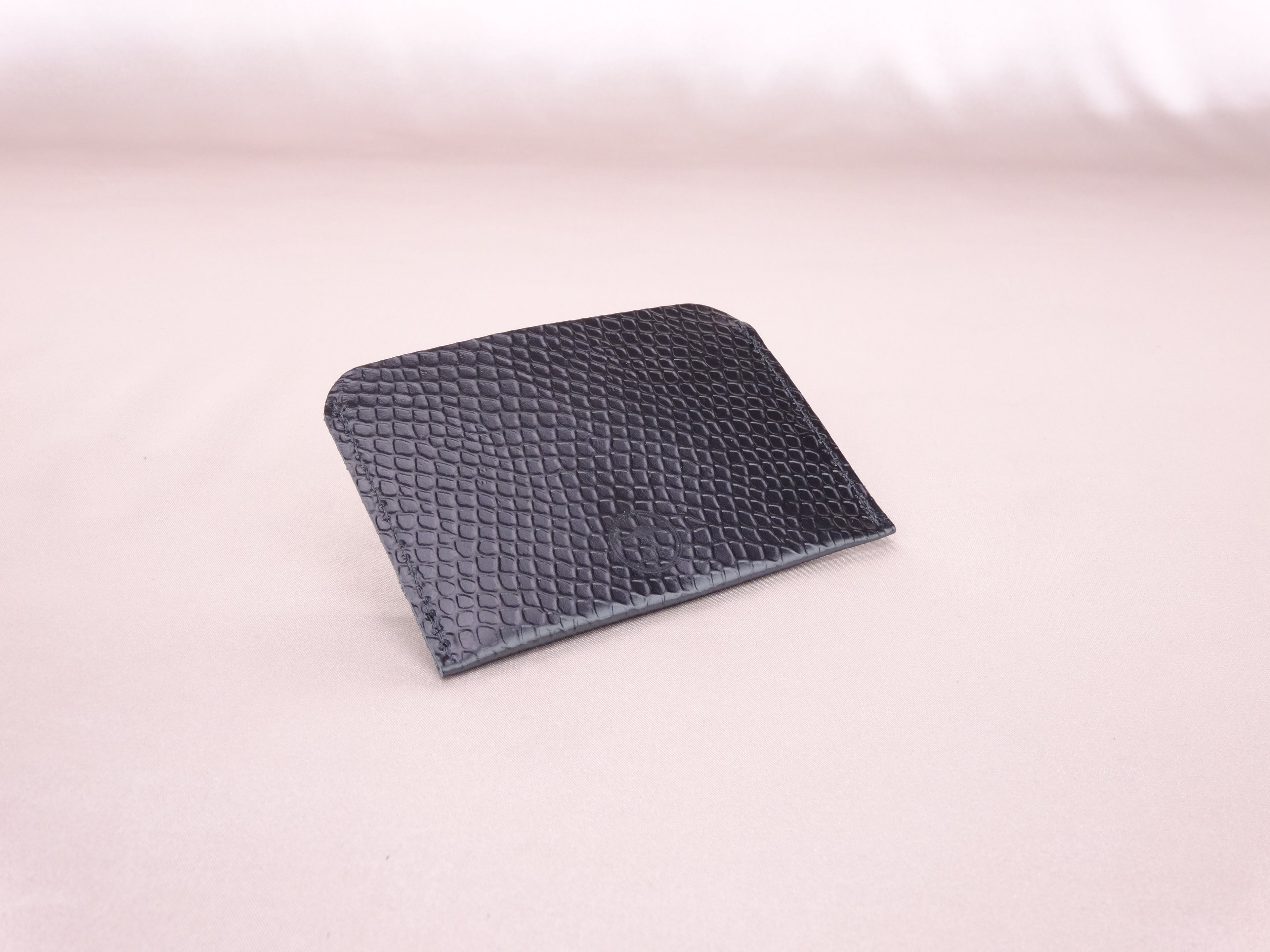 Pocket Wallet - Black Gloss Reptile