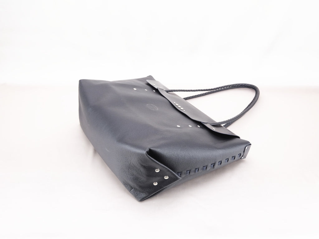 James Watson Soft Satchel - Matte Black