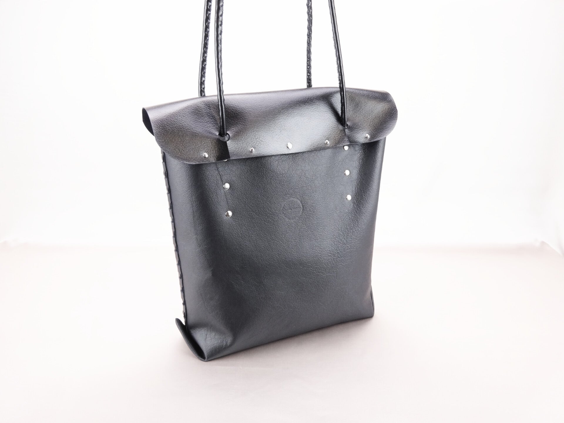 James Watson Soft Satchel - Matte Black