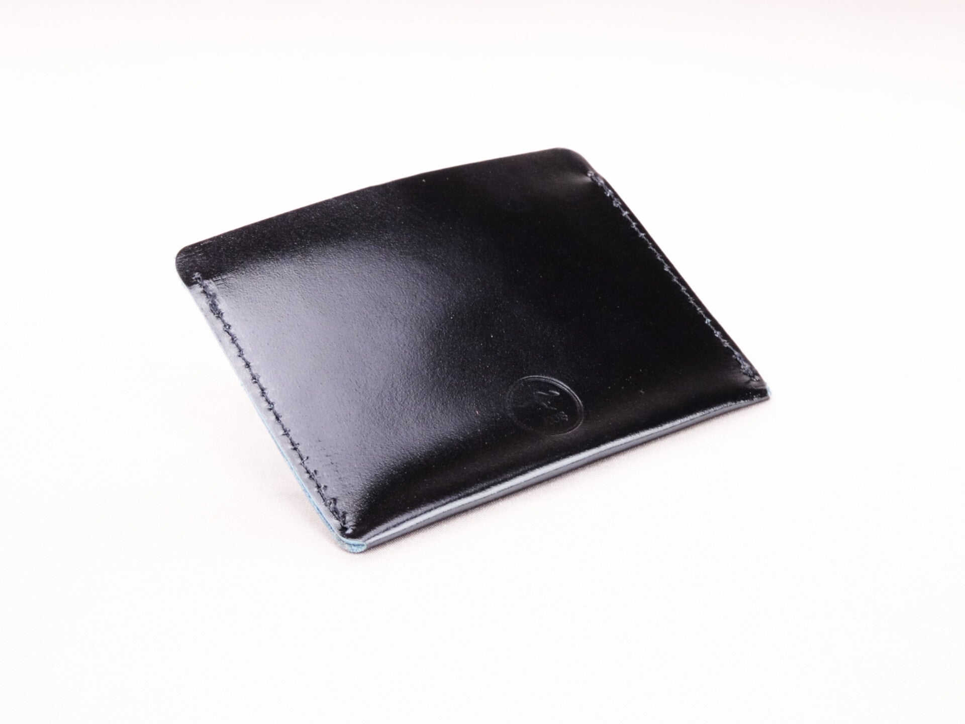 Pocket Wallet - Satin Black (Blue)