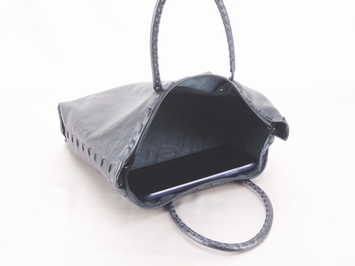 James Watson Handbag - Satin Black