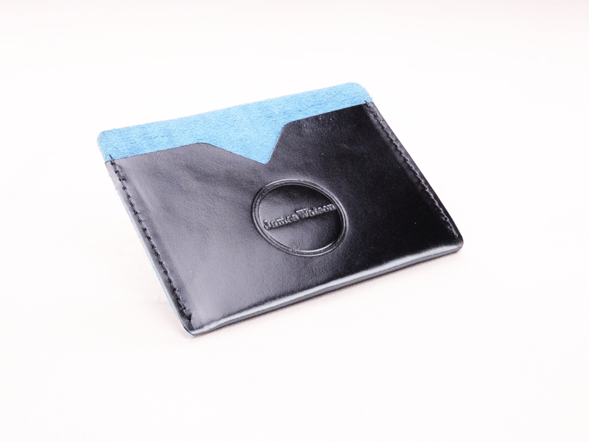Pocket Wallet - Satin Black (Blue)