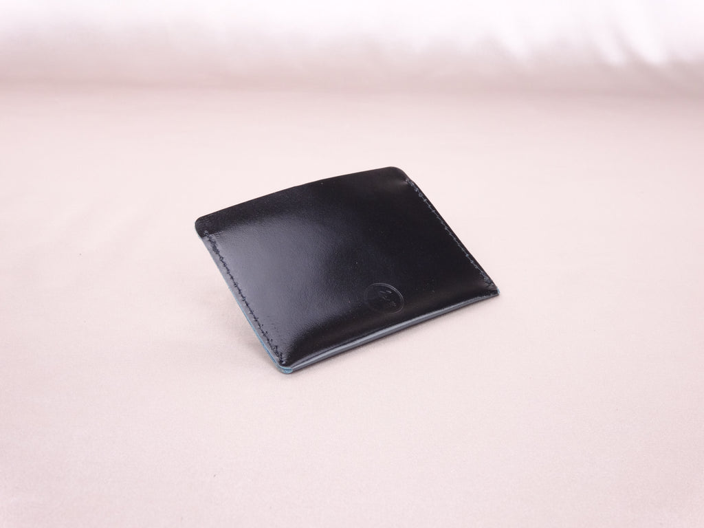 Pocket Wallet - Satin Black (Blue)