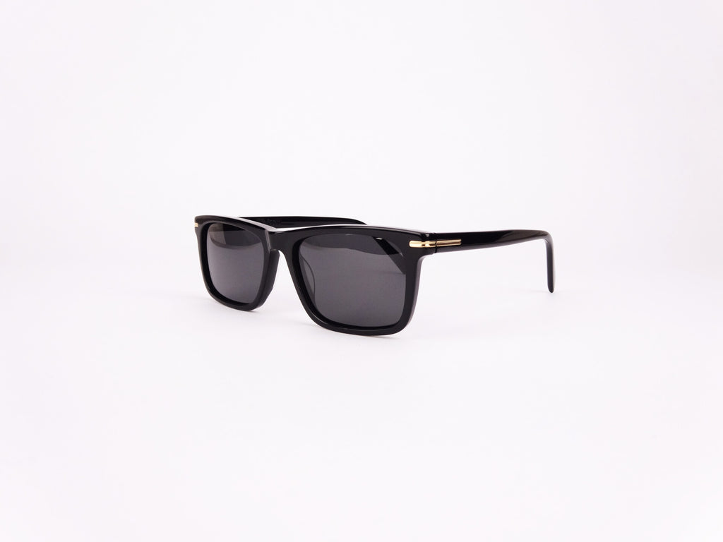 James Watson Modern Wayfarer - Midnight Black - Polarised