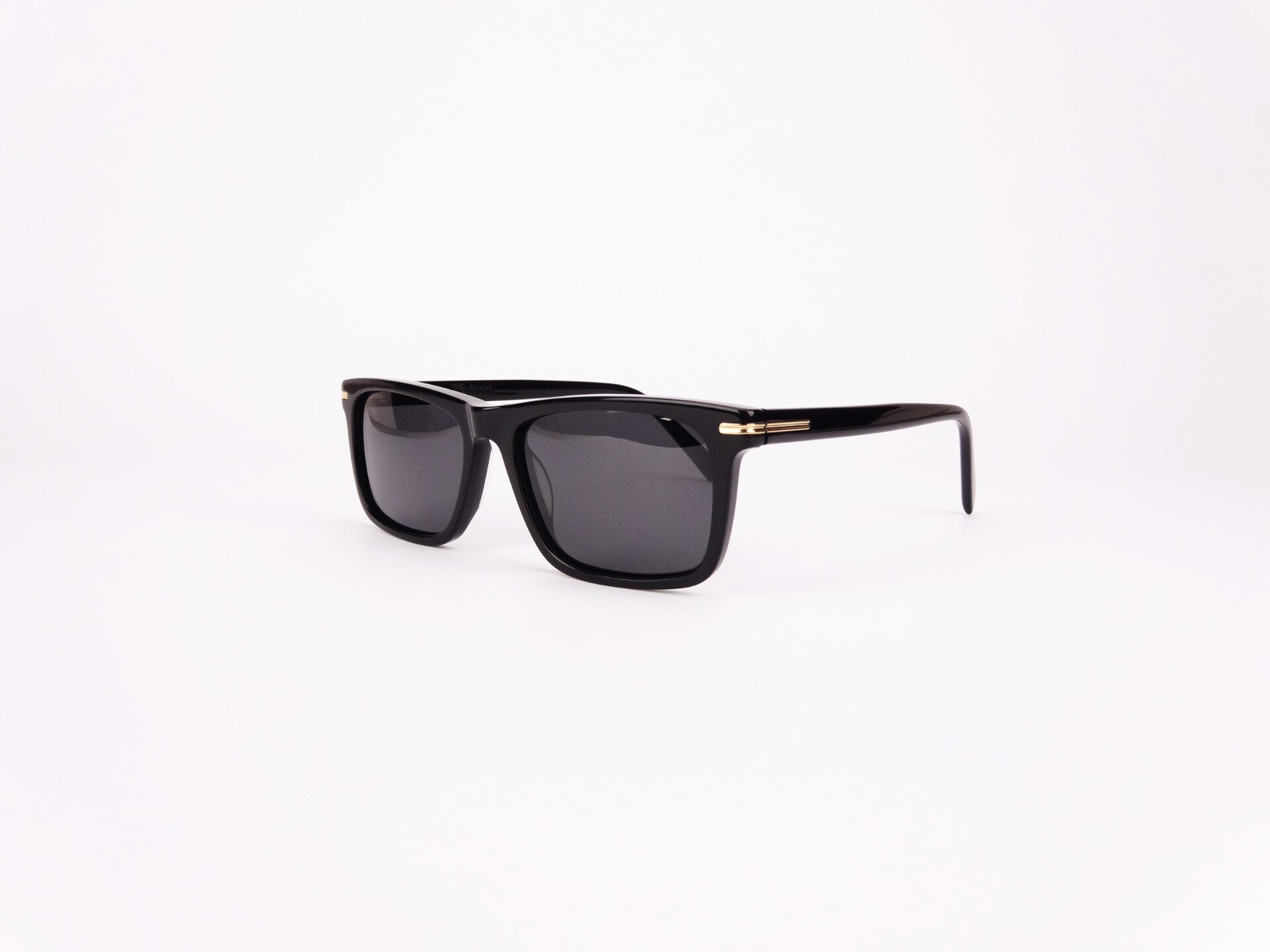 James Watson Modern Wayfarer - Midnight Black - Polarised