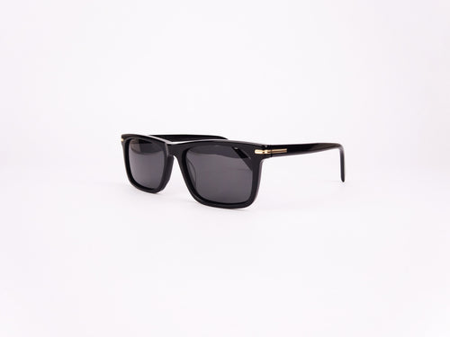 James Watson Modern Wayfarer - Midnight Black - Polarised