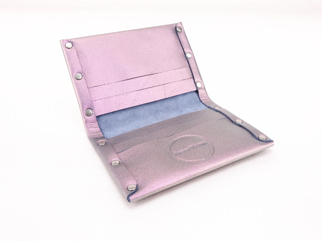 Bantam 6 Wallet - Metallic Rose Gold