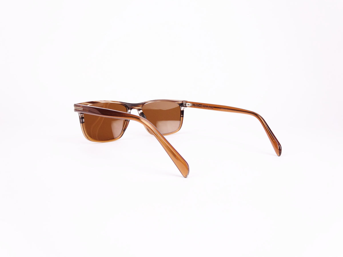 James Watson Classic Wayfarer - Eucalyptus Brown - Polarised